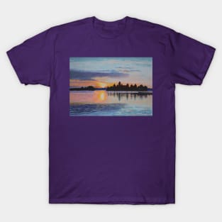 Trakai Castle at dawn, Lithuania T-Shirt